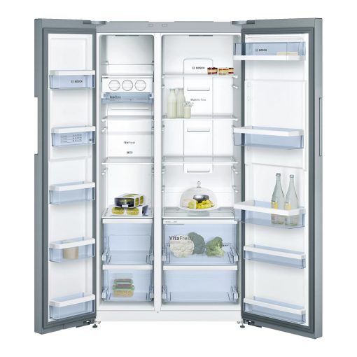 Nội thất Tủ lạnh Bosch KAN92VI35O serie 4 với khoang chứa rộng rãi