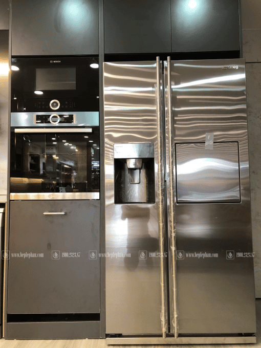 Tủ lạnh Smeg SBS662X side by side