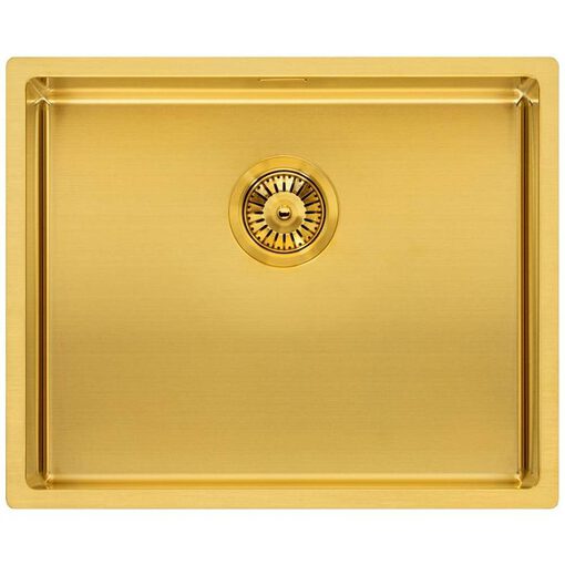 Chậu Rửa Bát 1 Hố Reginox Miami 50×40 Màu Vàng Gold R30745