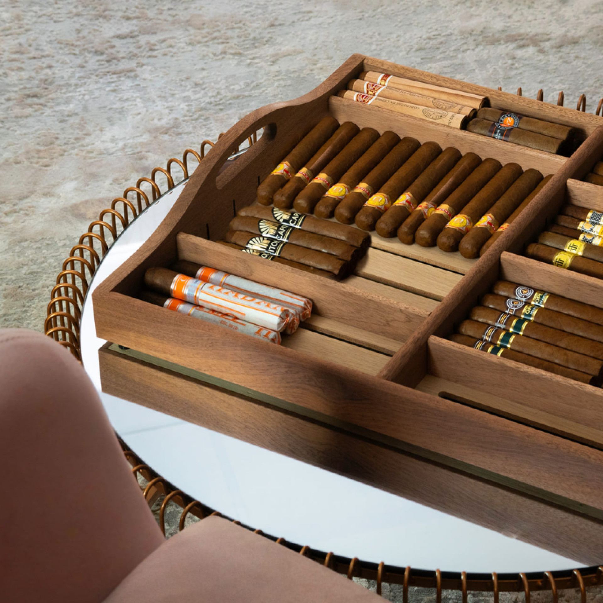 Khay trưng bày của tủ Cigar EuroCave
