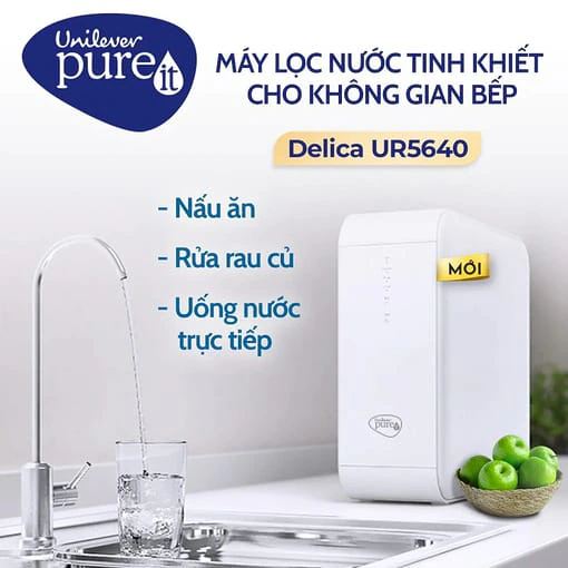 Máy lọc nước Unilever Pureit Delica UR5640 